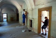 Elektroinstallationen im Kloster Chotesov (Romeo & Julie)