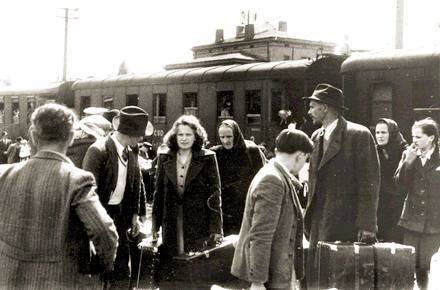 Bahnhof Furth im Wald 1945/46